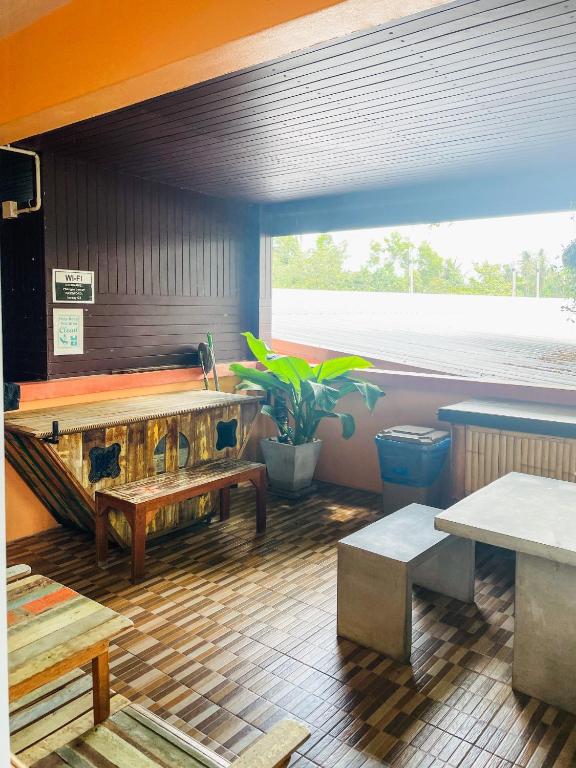 Posezení v ubytování Phangan Barsay Hostel