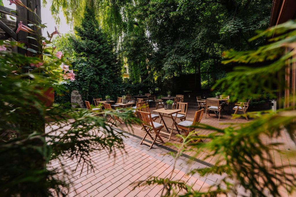 Zahrada ubytování Hotel Rinno