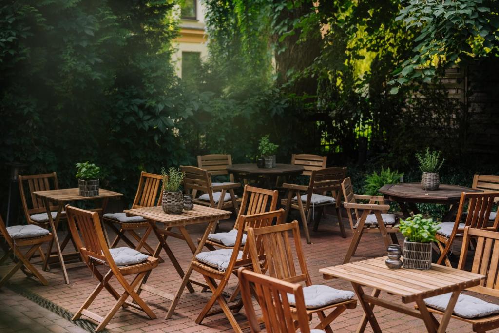 Zahrada ubytování Hotel Rinno