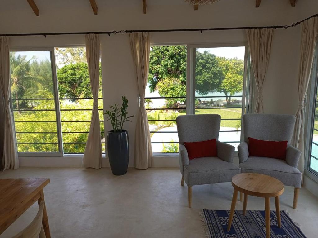 Balkón nebo terasa v ubytování Sonrisa Villas