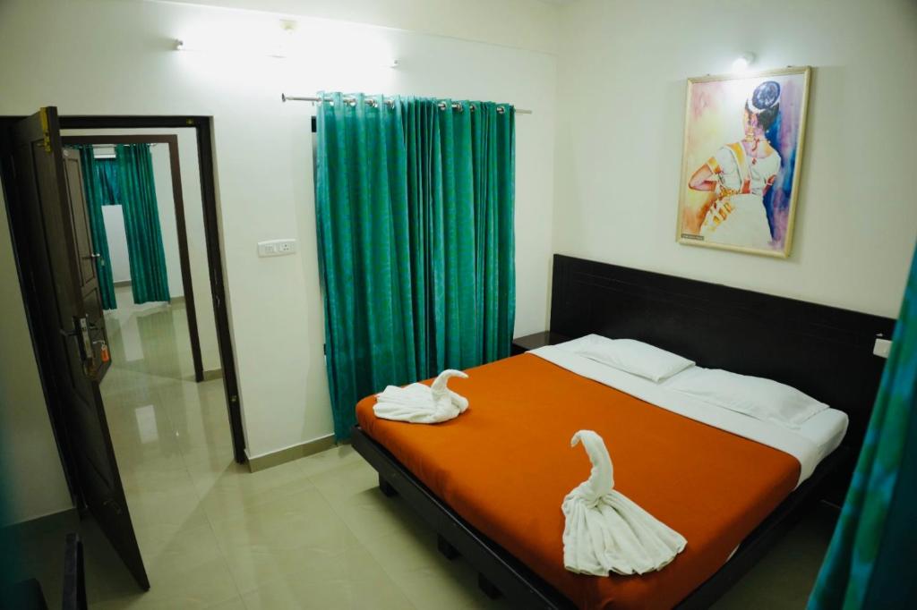 Padmatheertham Inn - Habitación Doble Con Baño Privado