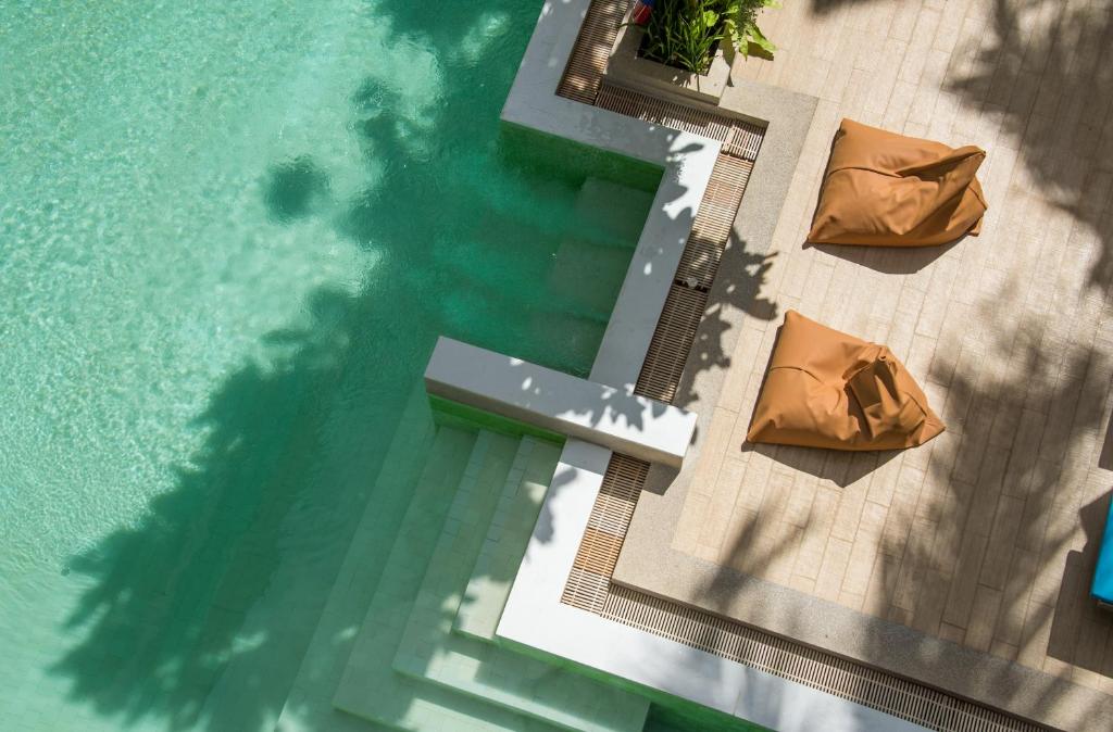 Bazén v ubytování Aree Tara Ao Nang Krabi nebo v jeho okolí
