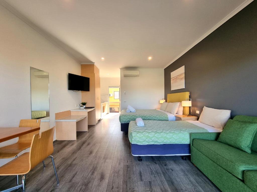 Posezení v ubytování Seaview Motel & Apartments