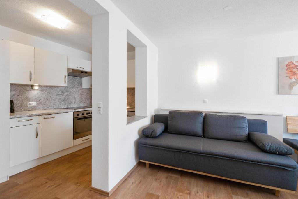 Kuchyň nebo kuchyňský kout v ubytování Haus Aventurin