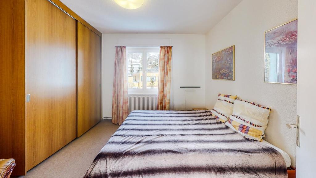 Postel nebo postele na pokoji v ubytování Matterhof