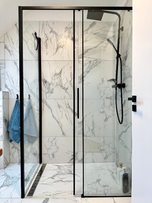 Koupelna v ubytování Molinaro Apartmány Jeseníky