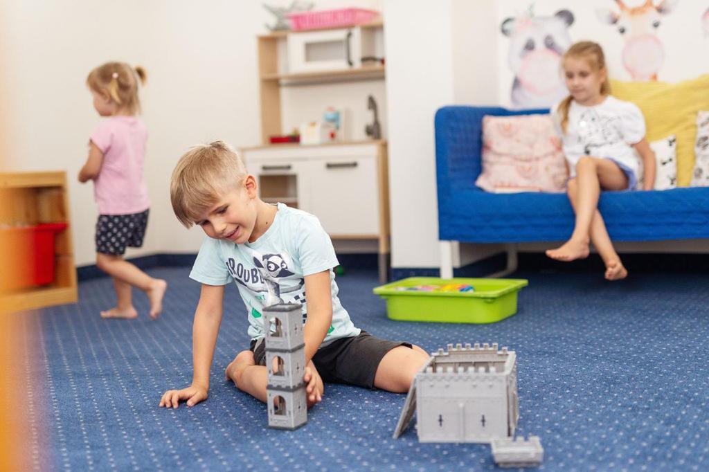 Děti v ubytování Apartmány Engadin