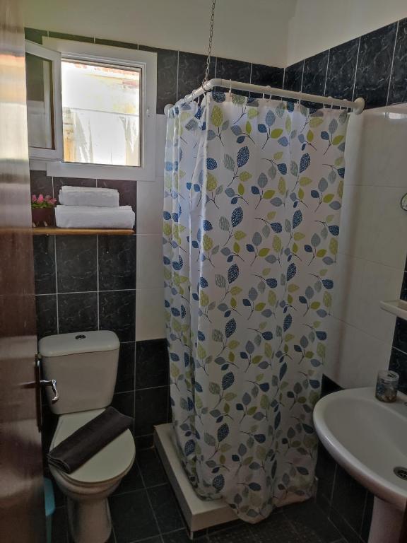 Koupelna v ubytování Villa Elli