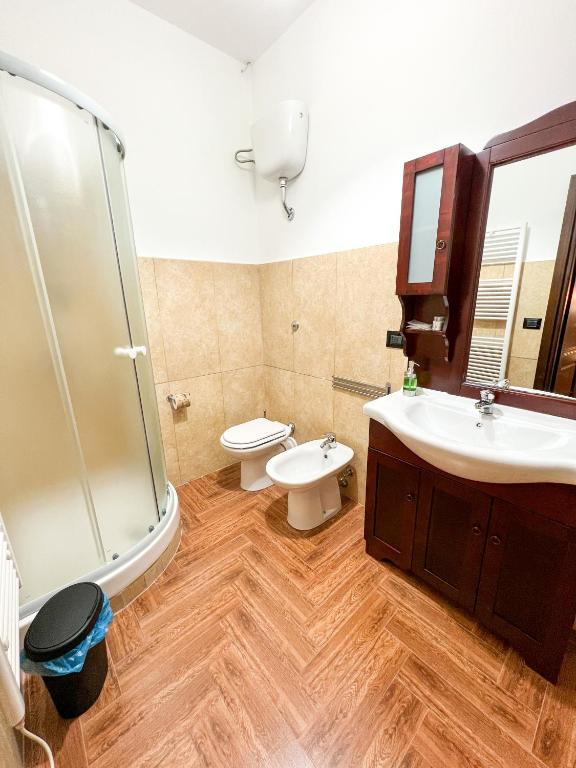 Koupelna v ubytování The Apartment Agrigento