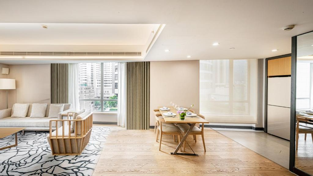 Posezení v ubytování Riverdale Residence Xintiandi Shanghai