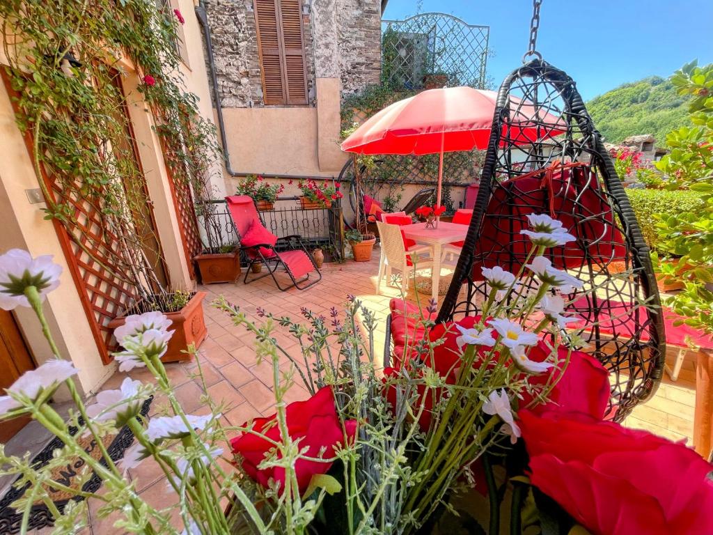 Fotografia z galérie ubytovania Beautiful terrace in Spoleto Italy v destinácii Spoleto