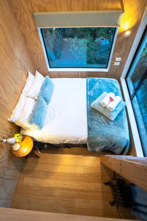 Postel nebo postele na pokoji v ubytování Ora Retreat