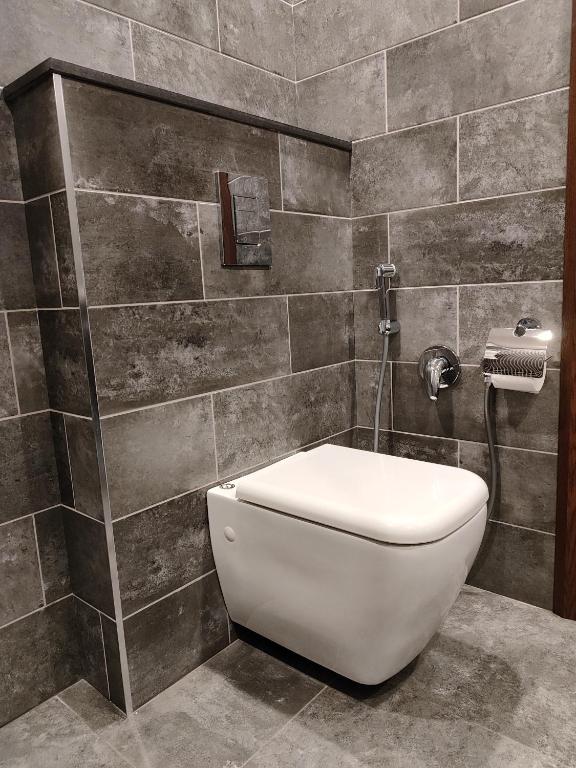 Koupelna v ubytování Orienta Hotel Gyumri