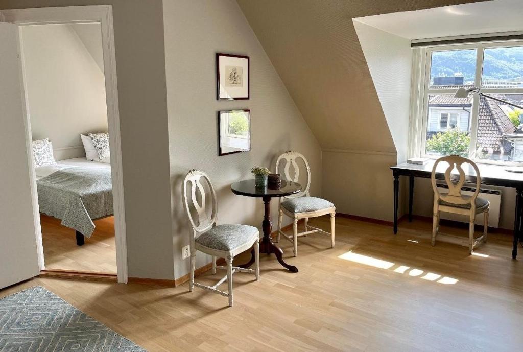 Postel nebo postele na pokoji v ubytování Hotel Park Bergen