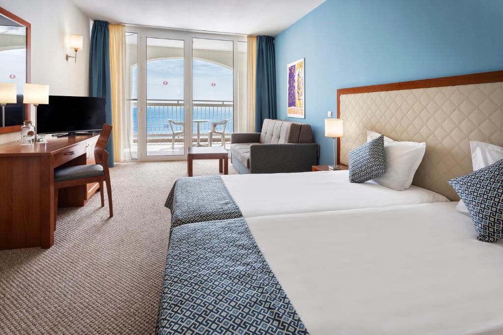 Beachfront · Private Beach Sustainability certification SOL by Meliá Luna Bay Resort - All Inclusive - Standard-Zweibettzimmer - Meerblick