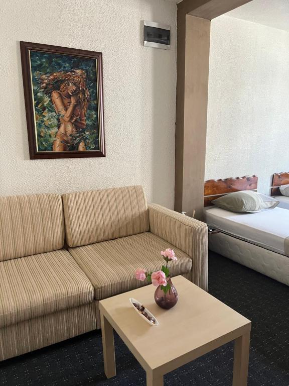 Postel nebo postele na pokoji v ubytování Vel House