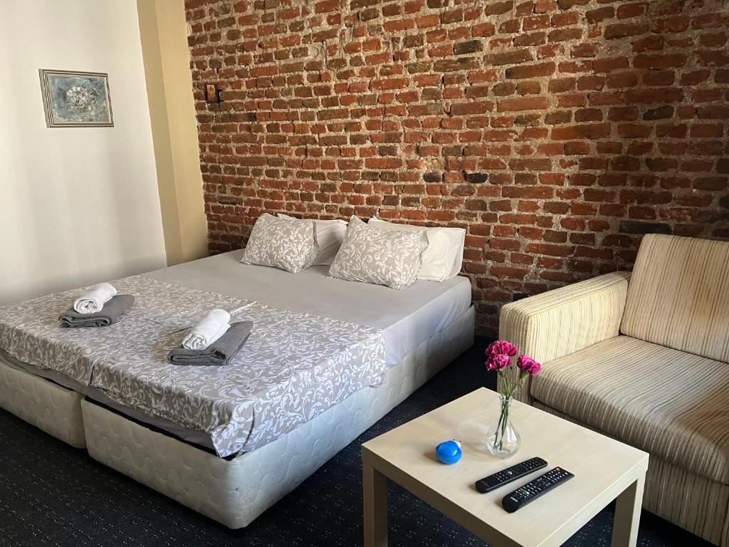 Postel nebo postele na pokoji v ubytování Vel House