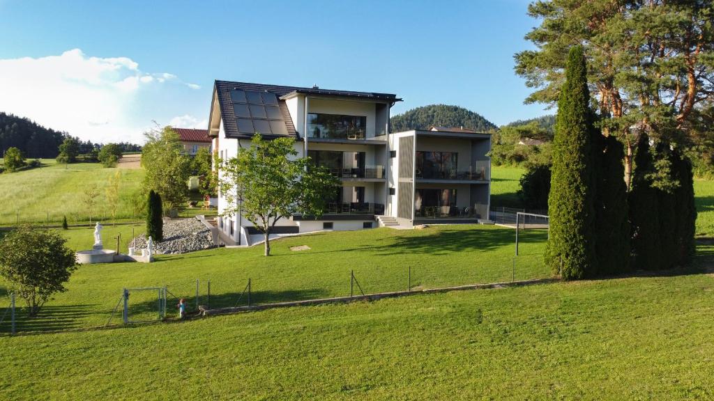 Zahrada ubytování Villa Turnersee