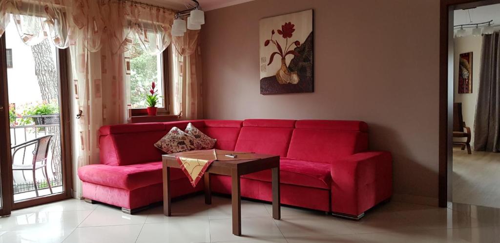 Posezení v ubytování Villa Carmen