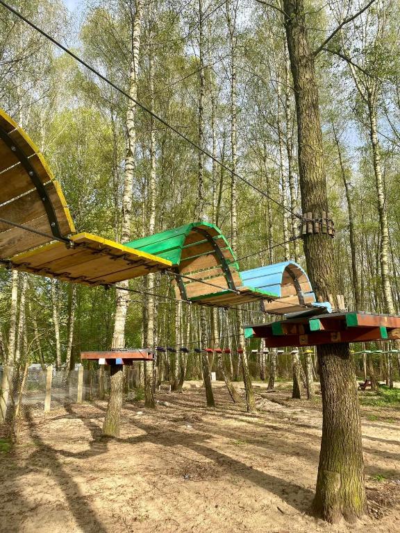 Fotografia z galérie ubytovania Centrum Trzy Jeziora Wieleń v destinácii Wielen Zaobrzanski