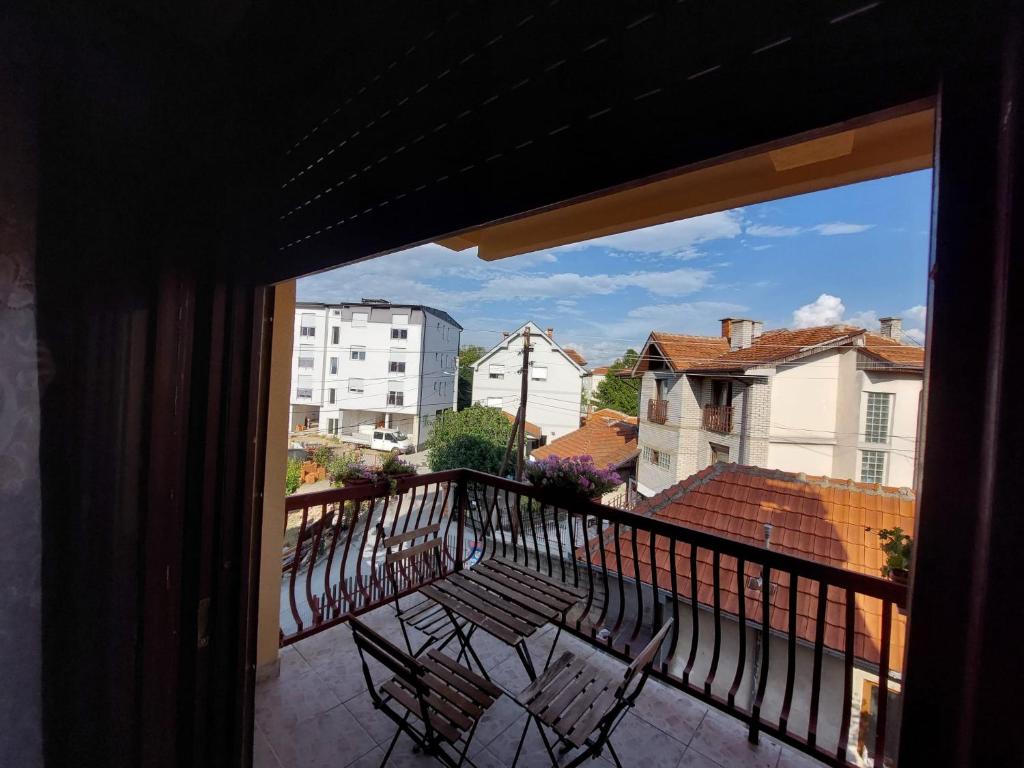 Balkón nebo terasa v ubytování City Park Rooms