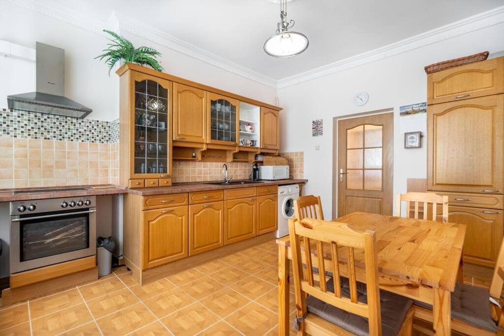 Kuchyň nebo kuchyňský kout v ubytování Apartment Albion