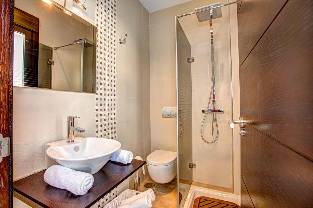 Koupelna v ubytování Villa Luisa Seaview 3 Casasol