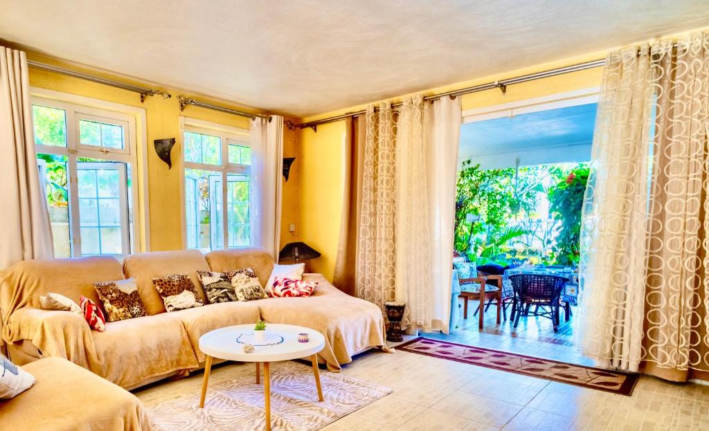 Posezení v ubytování Cozy Home