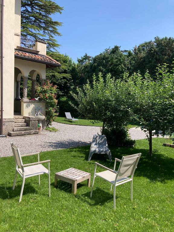 Zahrada ubytování B&B Villa Cortese