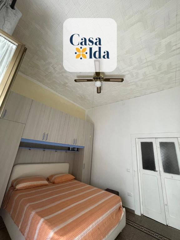 Postel nebo postele na pokoji v ubytování Amalfi Coast Casa Ida