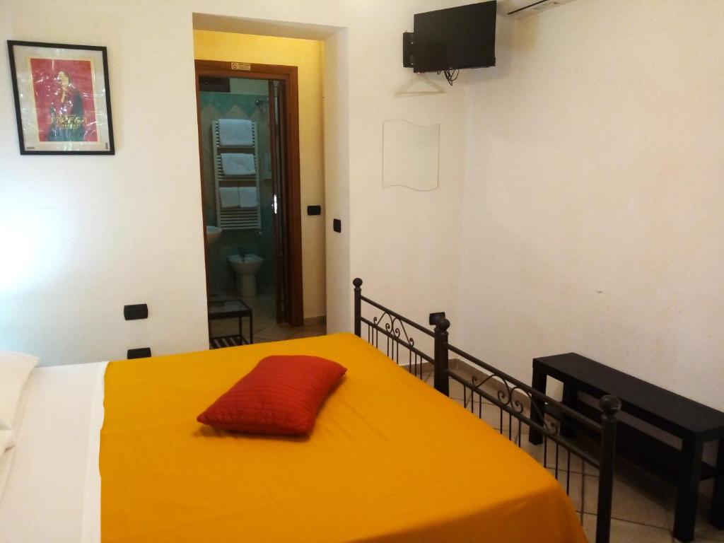 Postel nebo postele na pokoji v ubytování Hotel Pace