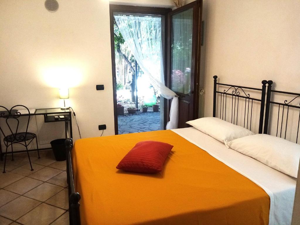 Postel nebo postele na pokoji v ubytování Hotel Pace