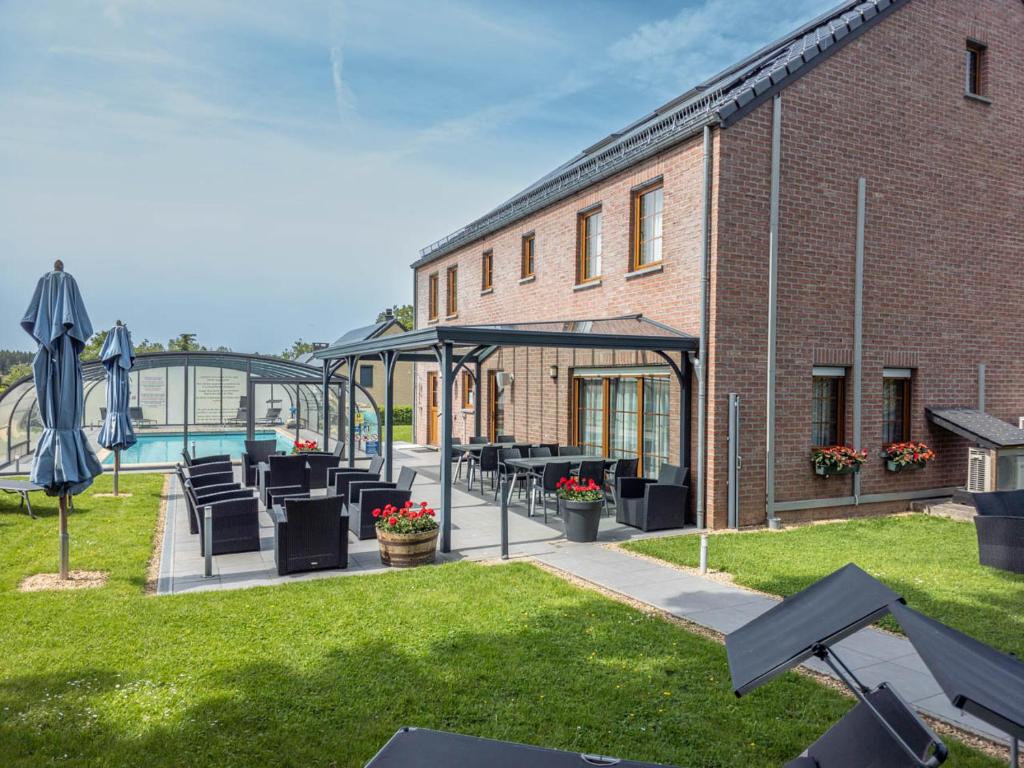 Zahrada ubytování Logis Hôtel Le Menobu