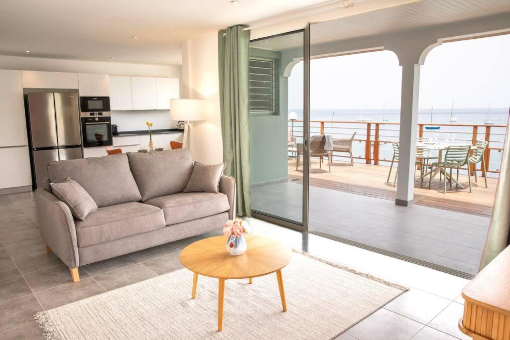 Posezení v ubytování TI PUNCH, appartement 3 pièces neuf, front de mer