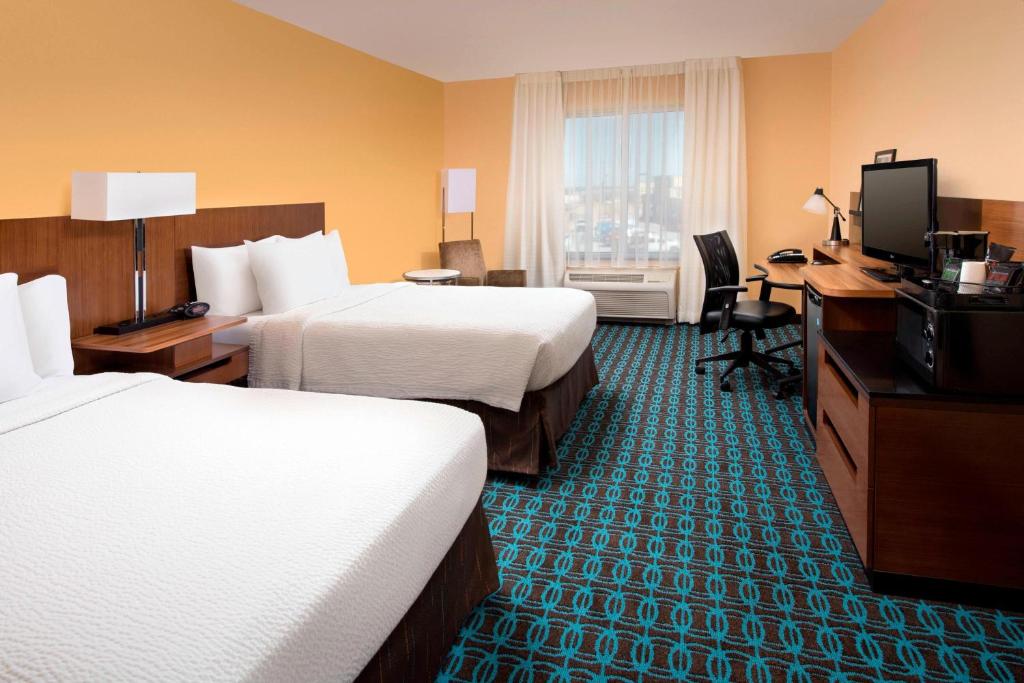 Postel nebo postele na pokoji v ubytování Fairfield Inn & Suites Weatherford