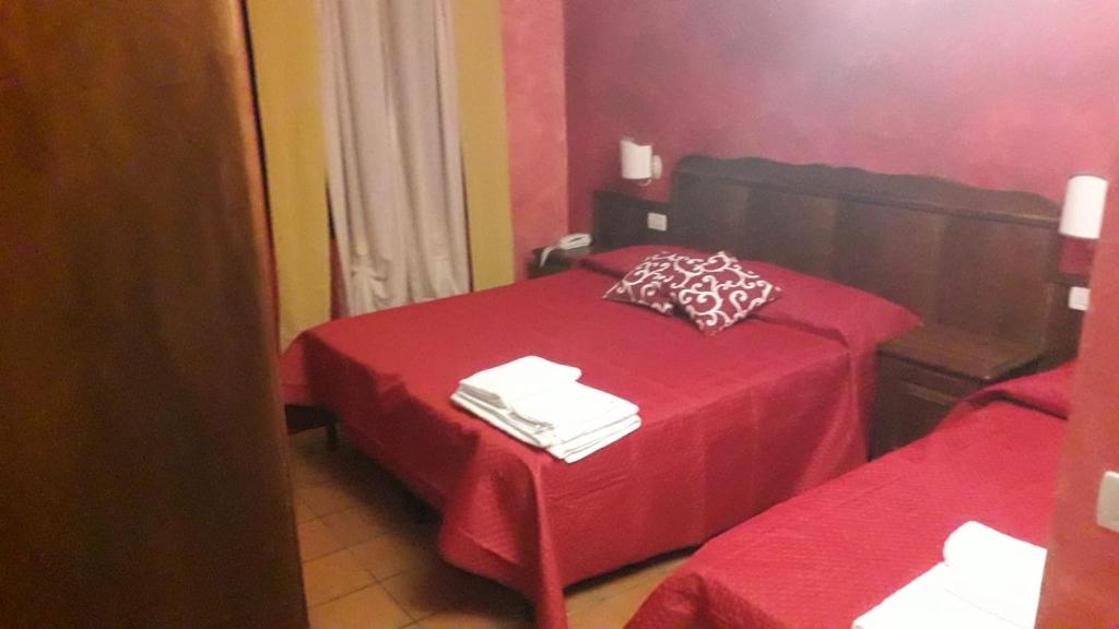 Postel nebo postele na pokoji v ubytování Hotel Natros