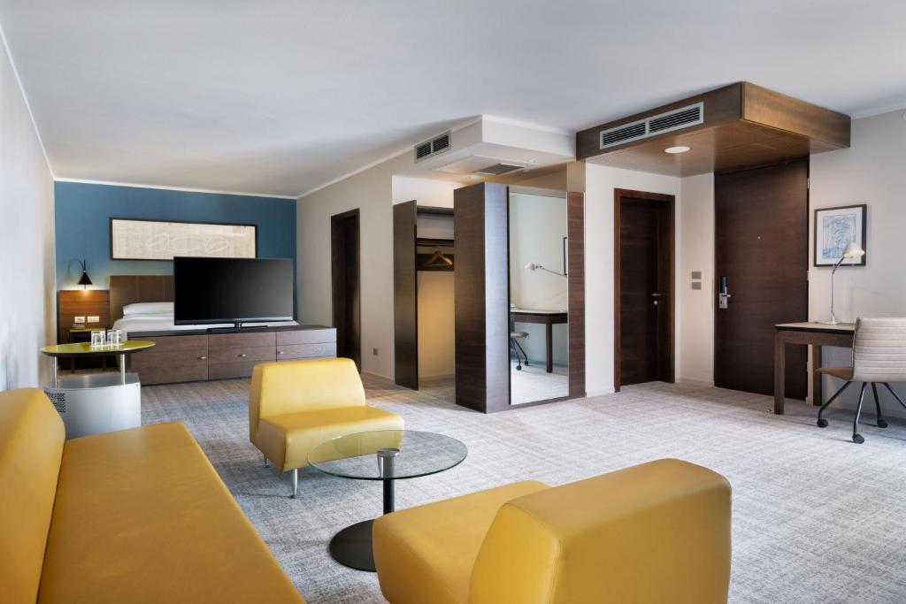 Część wypoczynkowa w obiekcie Four Points Sheraton Bolzano Bozen