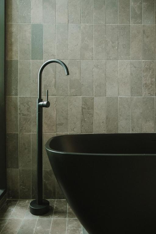 Koupelna v ubytování Hotel El Zarzo