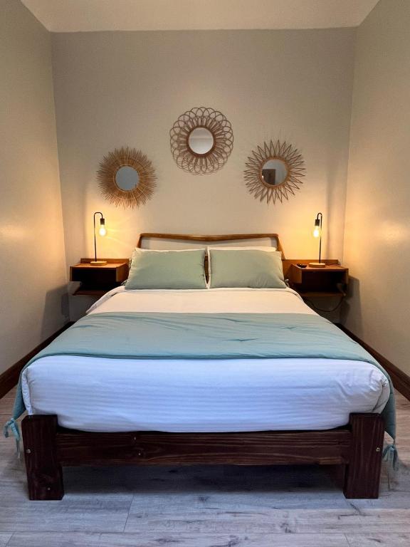 Postel nebo postele na pokoji v ubytování Hotel Casa Aure