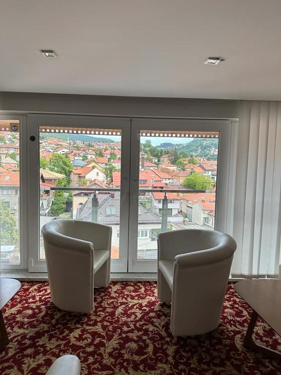 Posezení v ubytování Residence Mahala