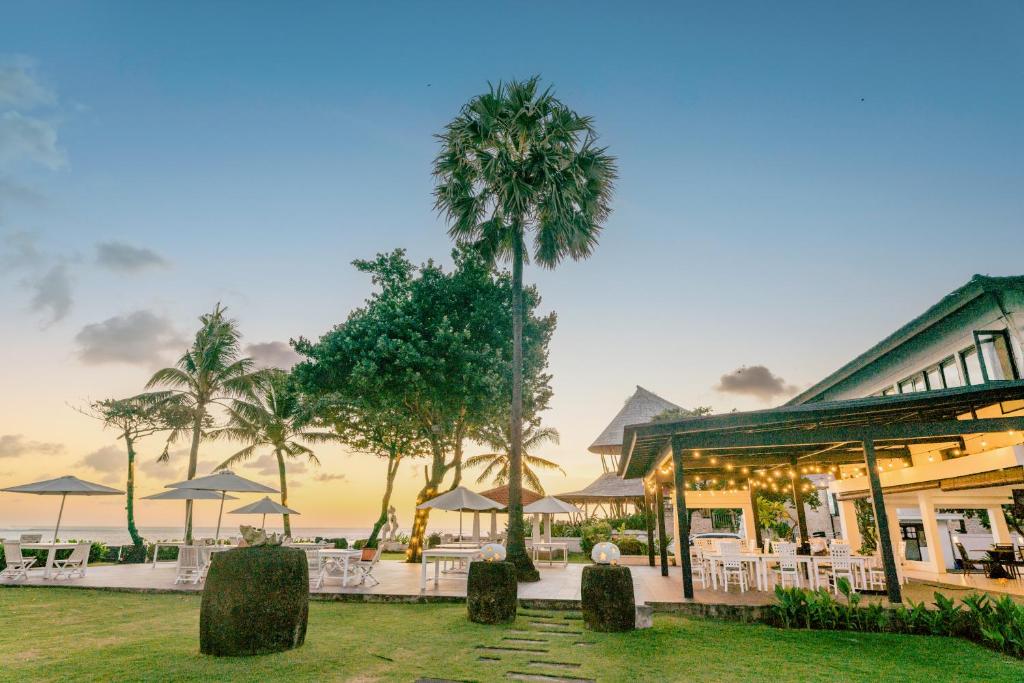 Zahrada ubytování Legong Keraton Beach Hotel