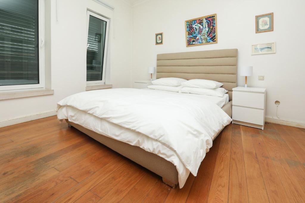 Postel nebo postele na pokoji v ubytování Yo-House