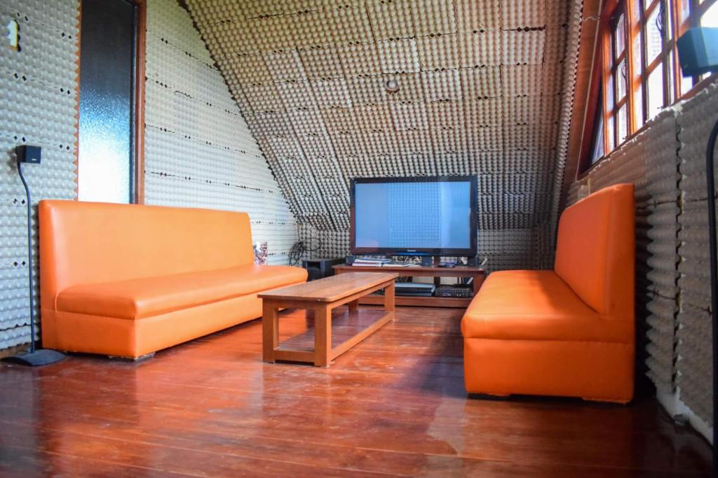 Posezení v ubytování Orokasa Guesthouse