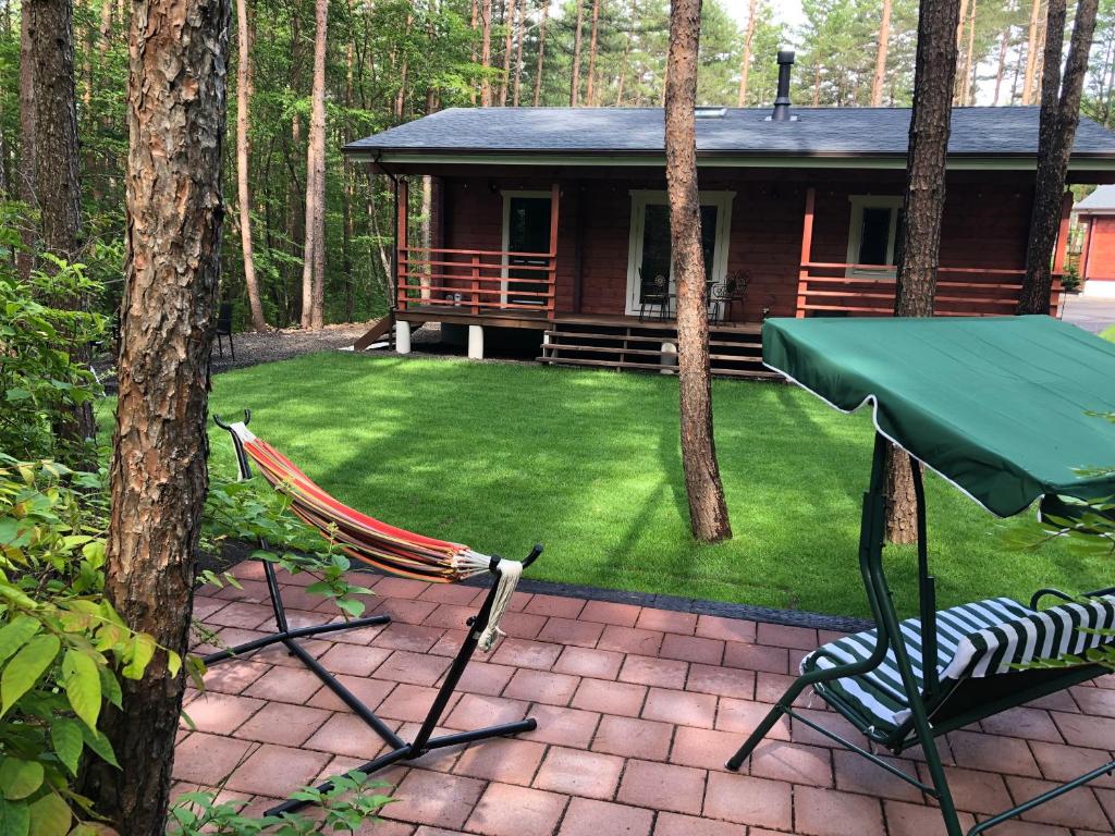 Zahrada ubytování Forrest Kitakaruizawa