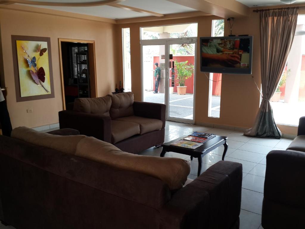 טלויזיה ו/או מרכז בידור ב-Apart Hotel Pico Bonito