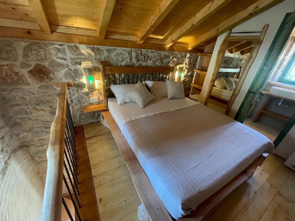 Postel nebo postele na pokoji v ubytování Villa Teza Hvar
