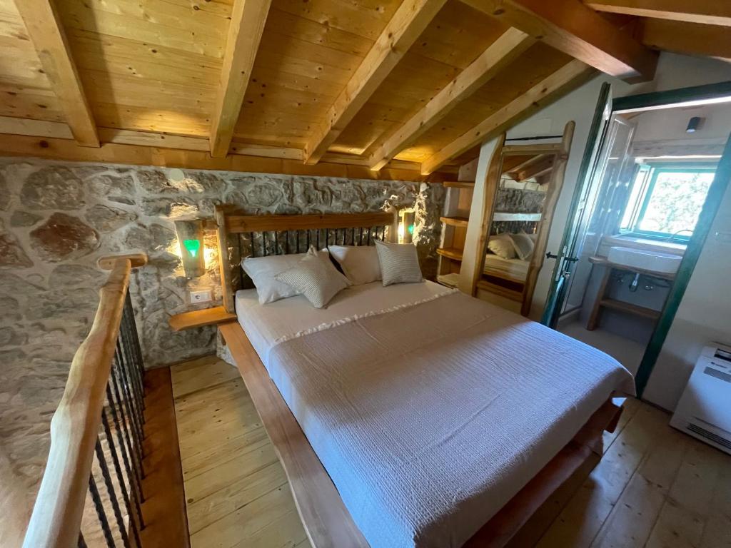 Postel nebo postele na pokoji v ubytování Villa Teza Hvar