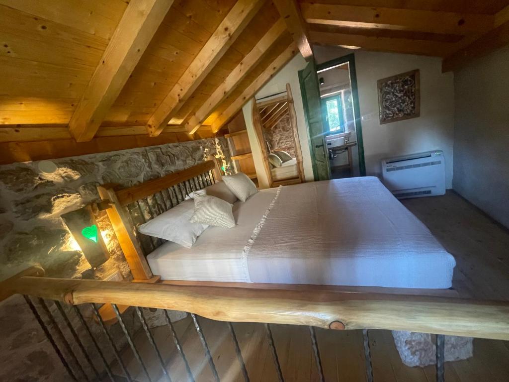 Postel nebo postele na pokoji v ubytování Villa Teza Hvar