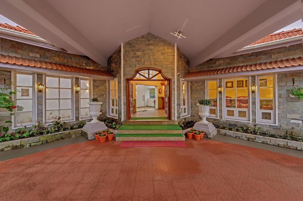 Zahrada ubytování JC Residency
