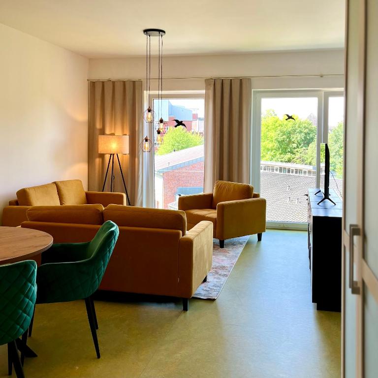 Posezení v ubytování Appartements Haus Augustinus